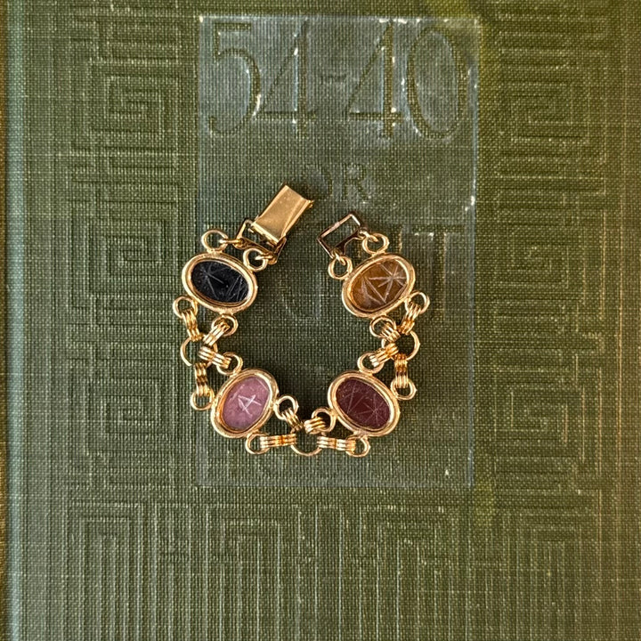 Gold Scarab Bracelets