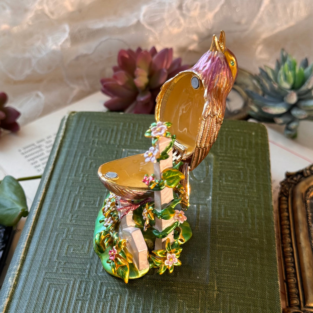 GoldJoan Rivers Bird Trinket Box