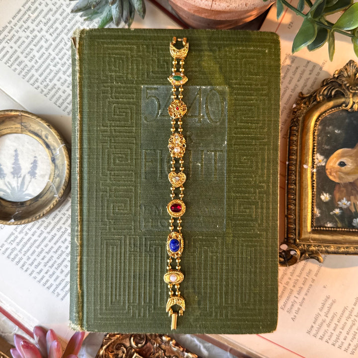 Gold Multicolored Bracelets