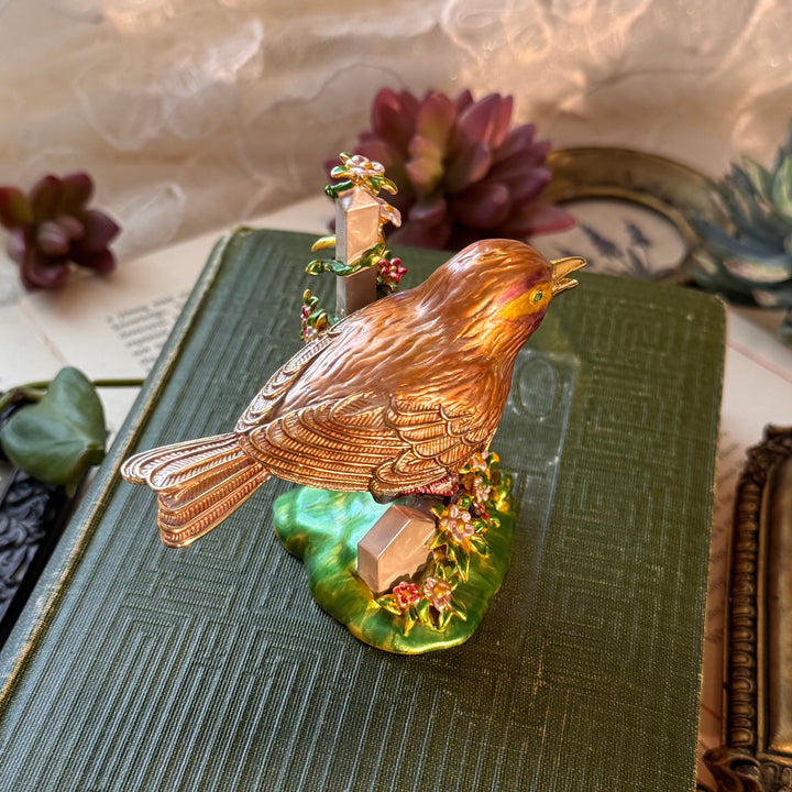 GoldJoan Rivers Bird Trinket Box