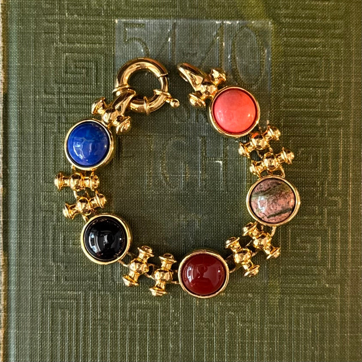 Gold Multicolored Bracelets