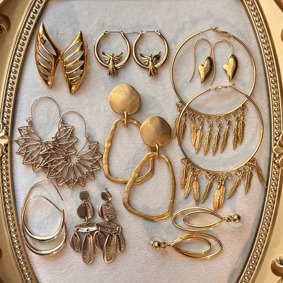 Gold Essentials Earrings