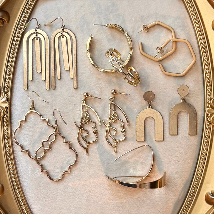Gold Earrings