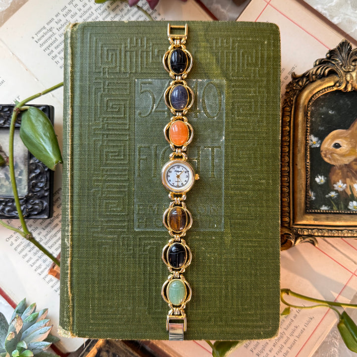 Gold Scarab Watch