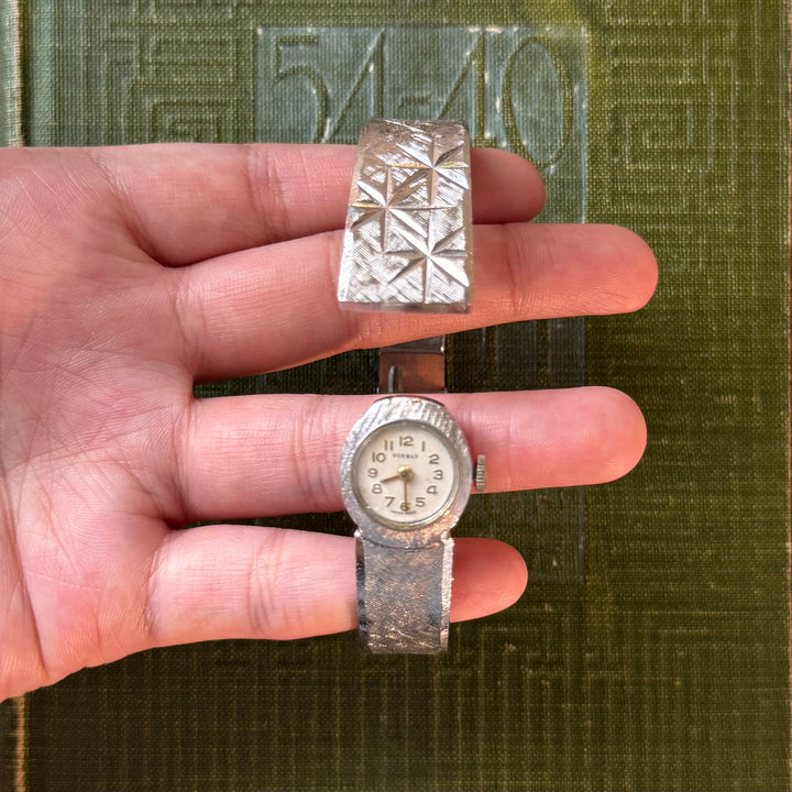 Silver Bangle Watch