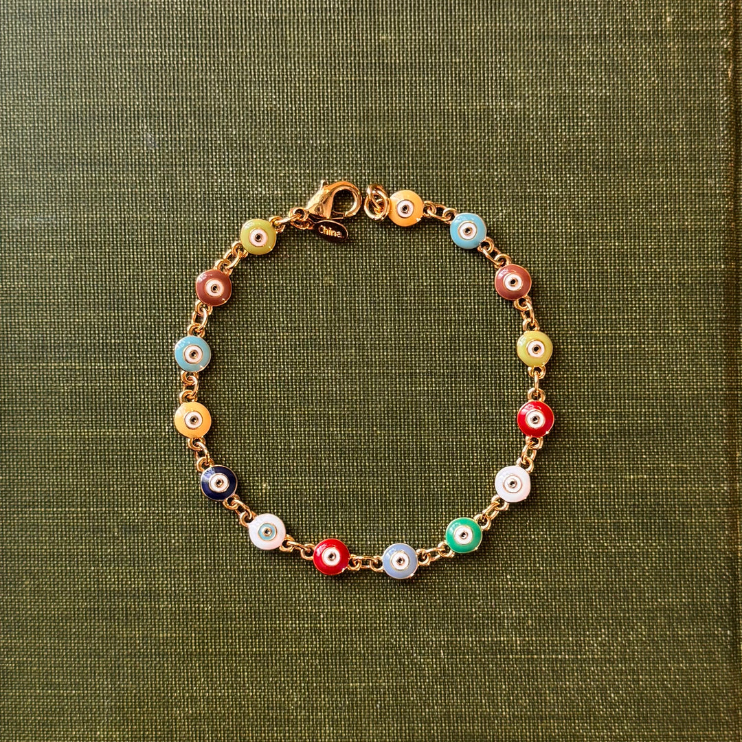 Rare Evil Eye Joan Rivers Bracelet