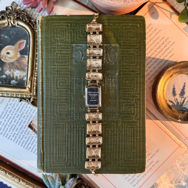 Handmade Gold Beaded Watch