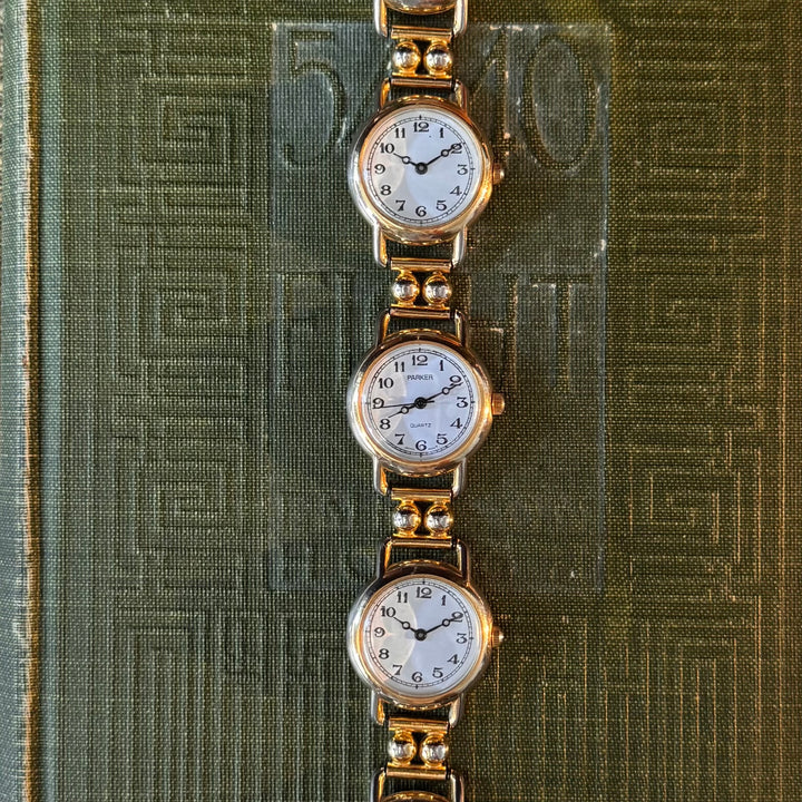 Gold Multi Face Watch