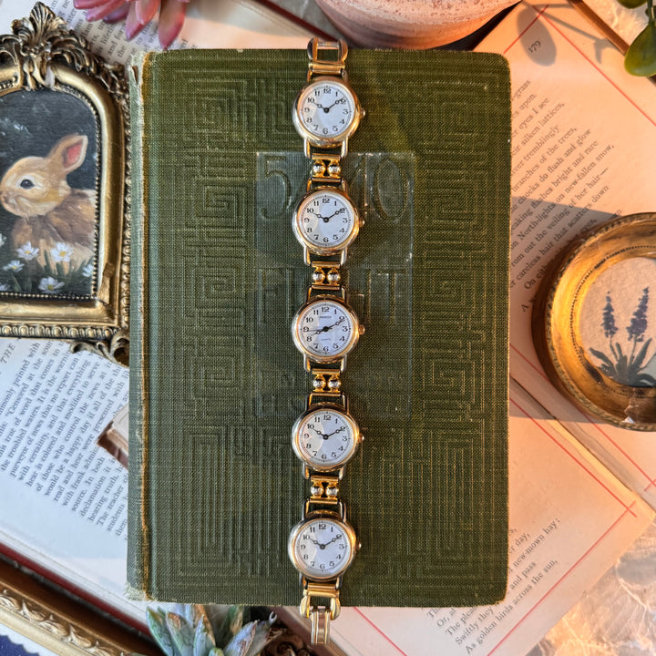 Gold Multi Face Watch