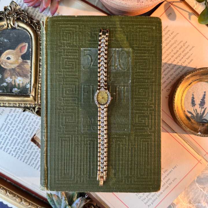 Two Tone Heart Watch