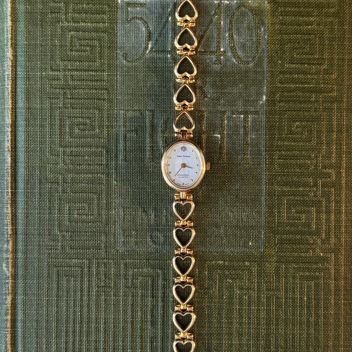 Gold Heart Watch