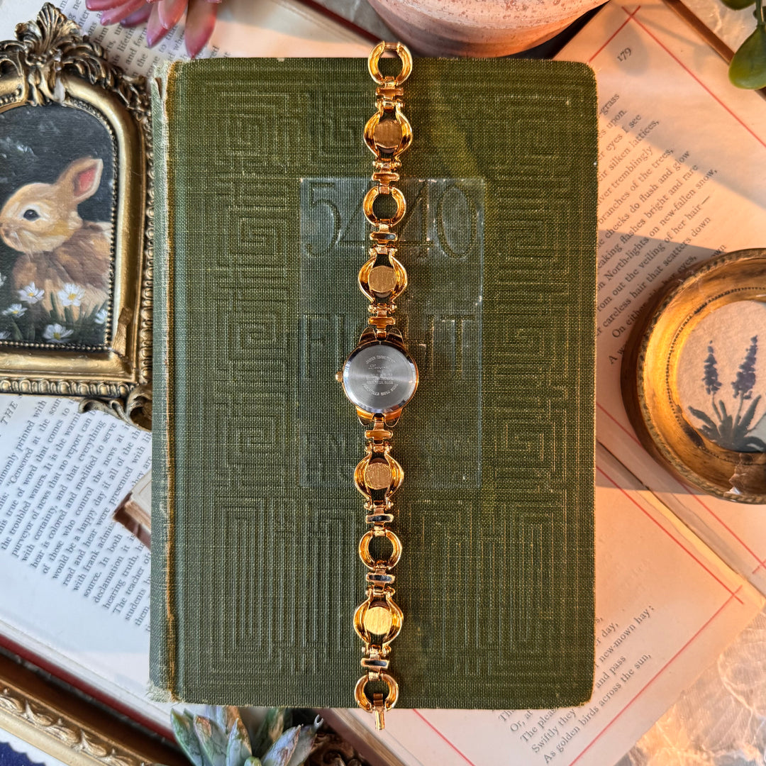 Gold Cameo Watch