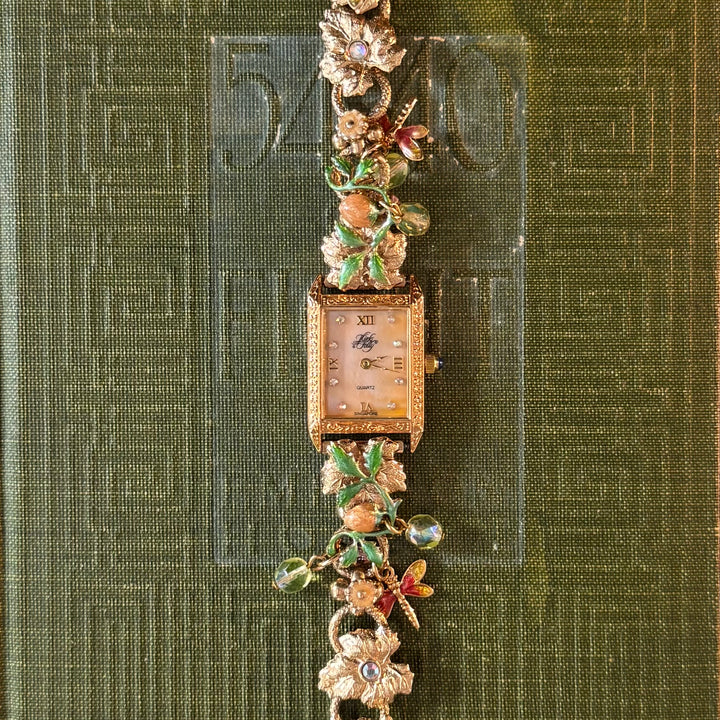 Extremely Rare Gold Kirks Folly Nature Charm Watch