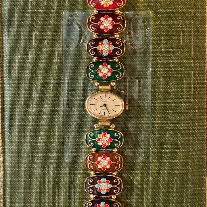 Repurposed Gold Joan Rivers Watch