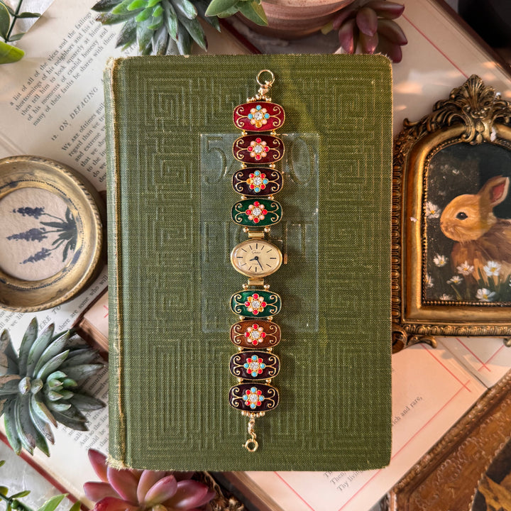 Repurposed Gold Joan Rivers Watch