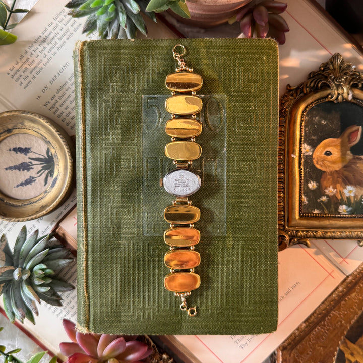 Repurposed Gold Joan Rivers Watch