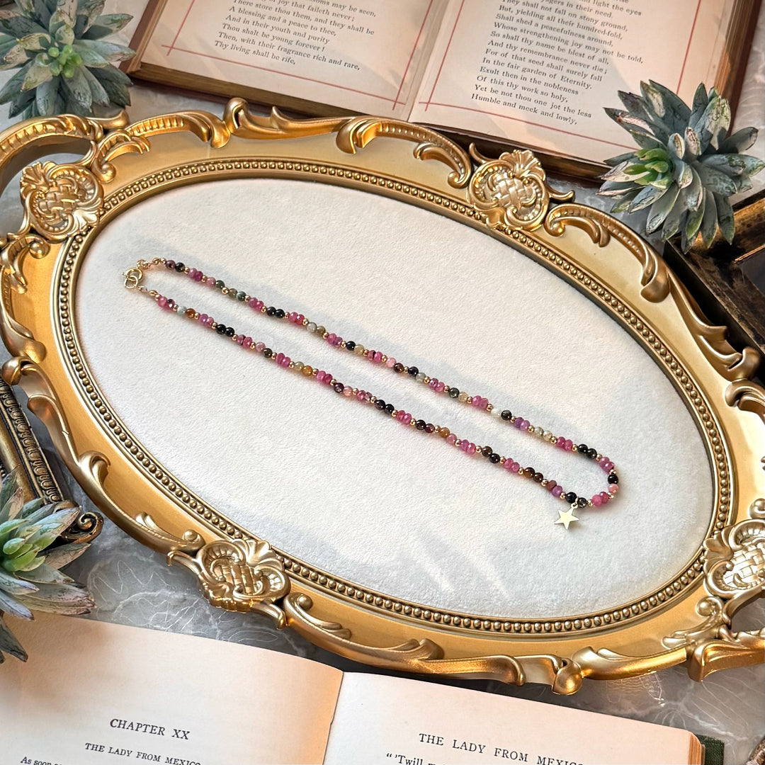 Cherry Dust Necklace