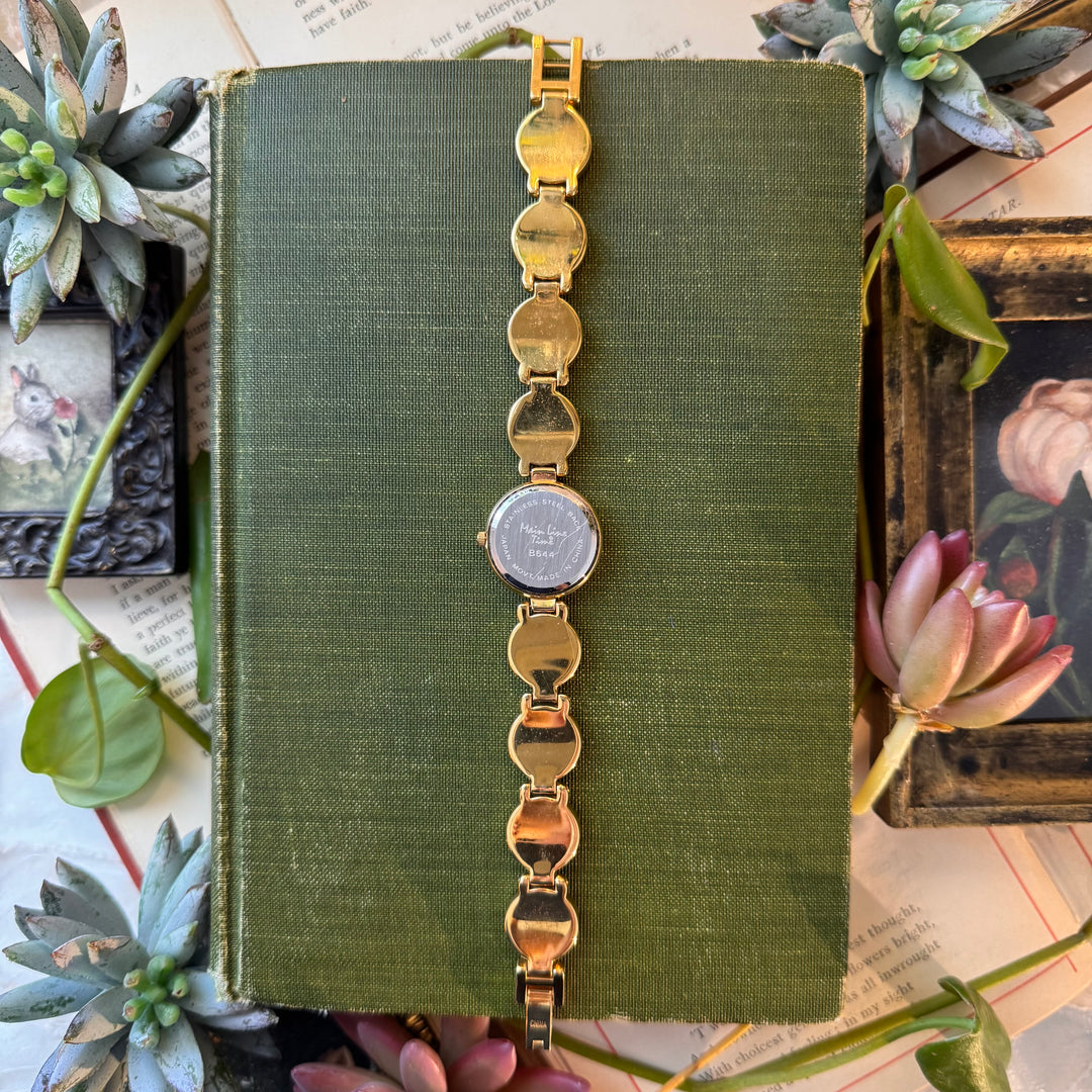 Gold Watches with Cabochon Stones