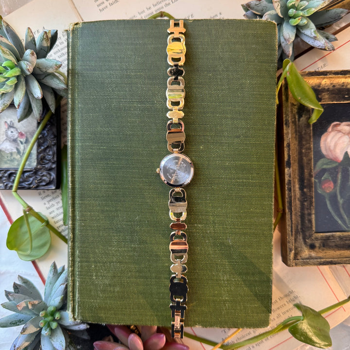 Gold Jade Watch