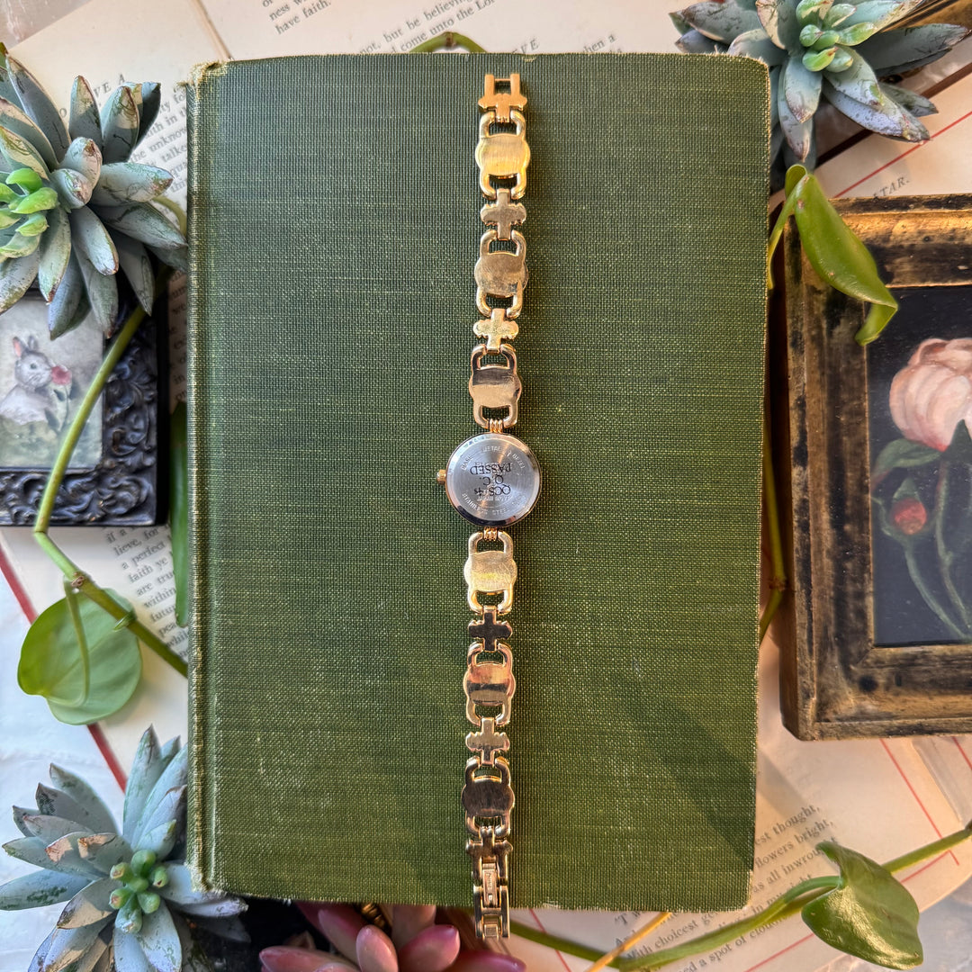 Gold Jade Watch