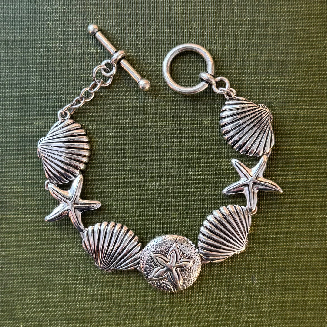 Silver Sea Life Bracelet