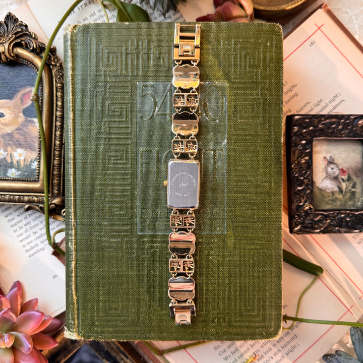 Gold Jade Watch