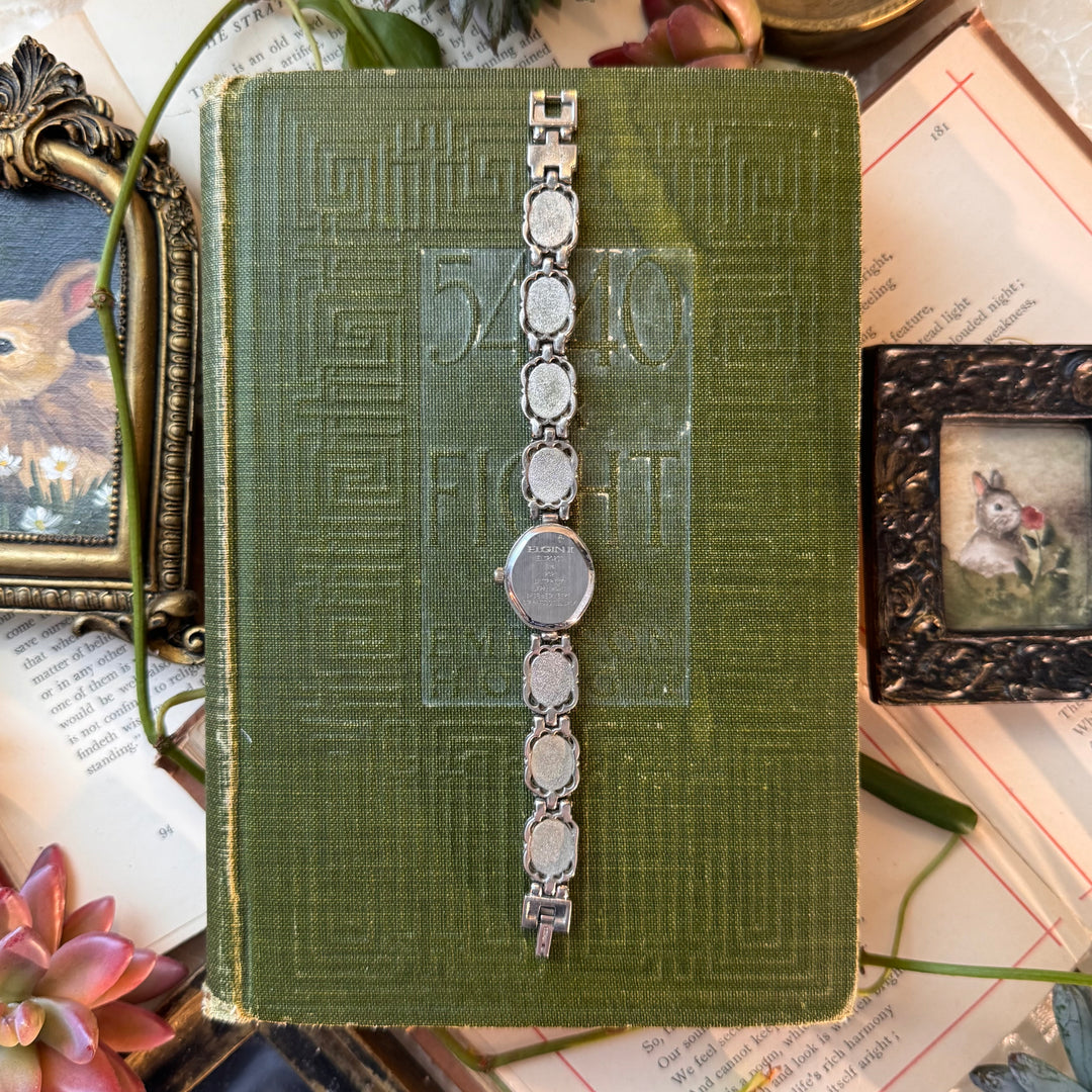 Silver Cameo Watch